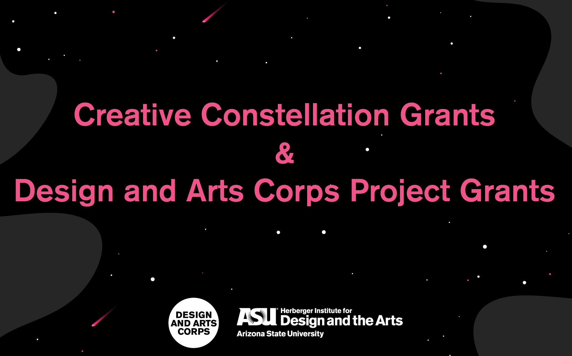 Creative Constellation and Design and the Arts Corp Banner 